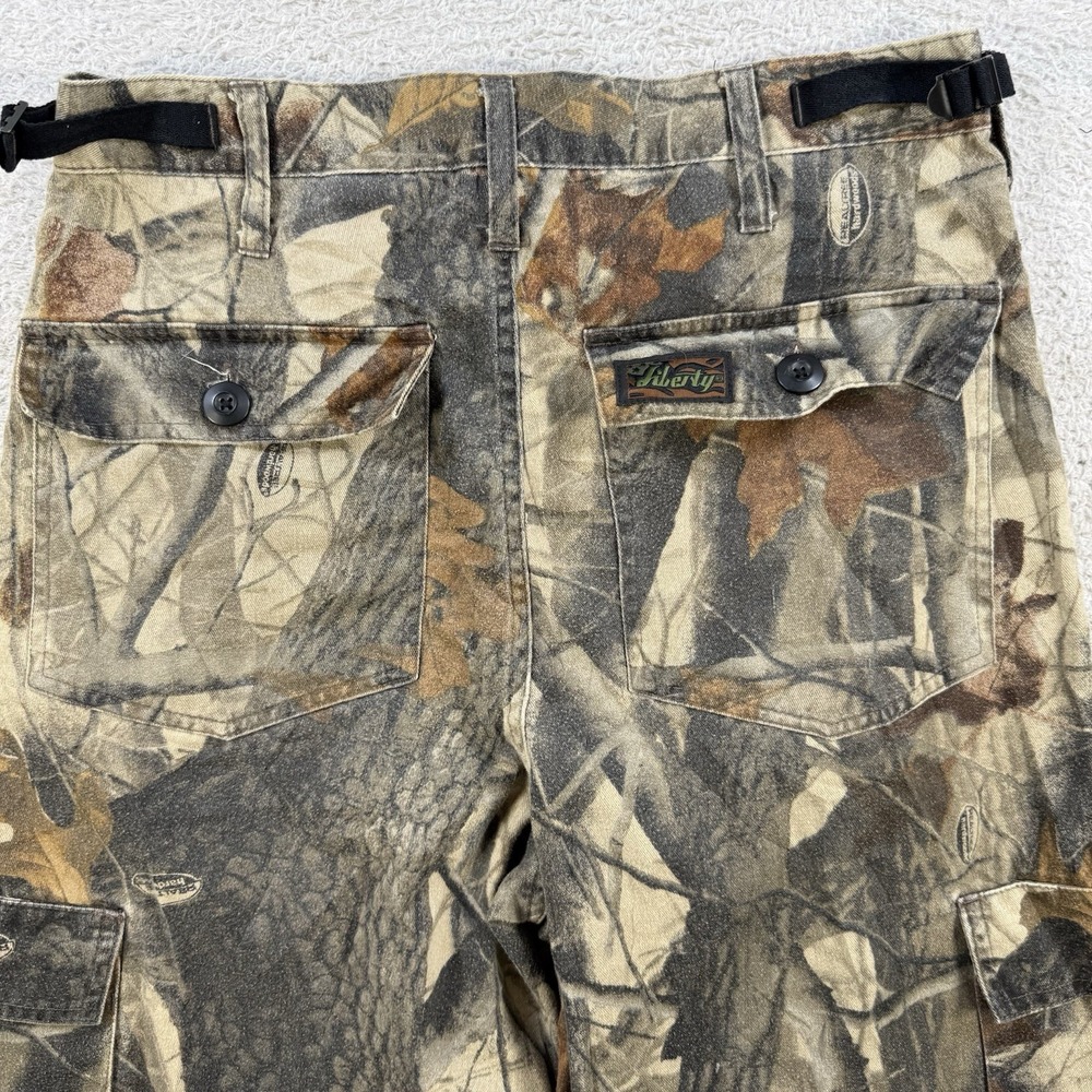 Vintage Liberty Pants Mens Small 28x32 Camo Cargo Mossy Oak Hunting Outdoor